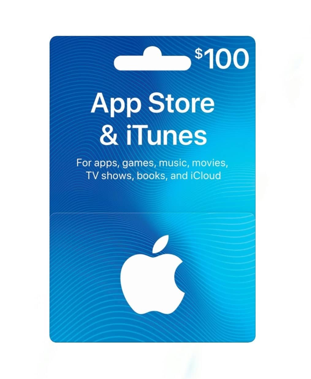 Apple 100 App Store & iTunes Gift Card (Physical